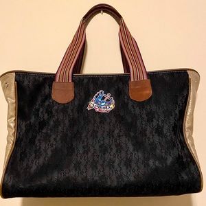 RARE 🖤💜 Consuela GRANDE tote